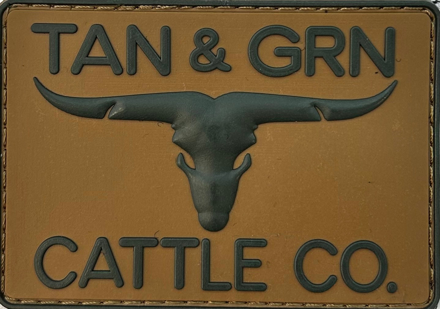 TAN & GRN CATTLE CO. PATCH