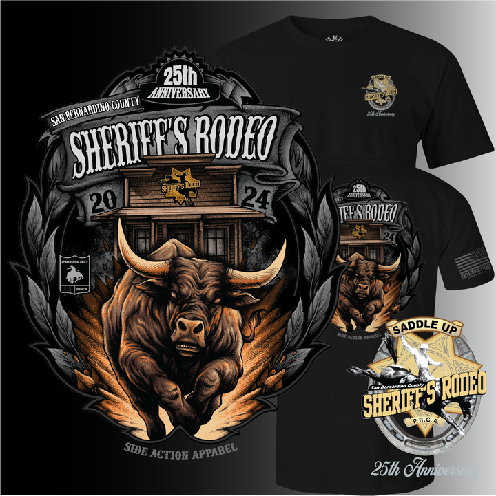 2024 San Bernardino Sheriff's Rodeo -Event Shirt