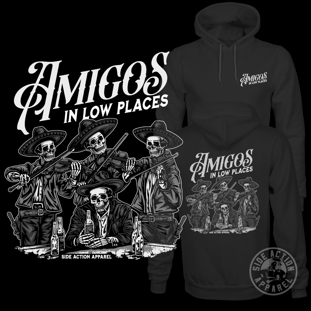 Hoodie - Amigos In Low Places