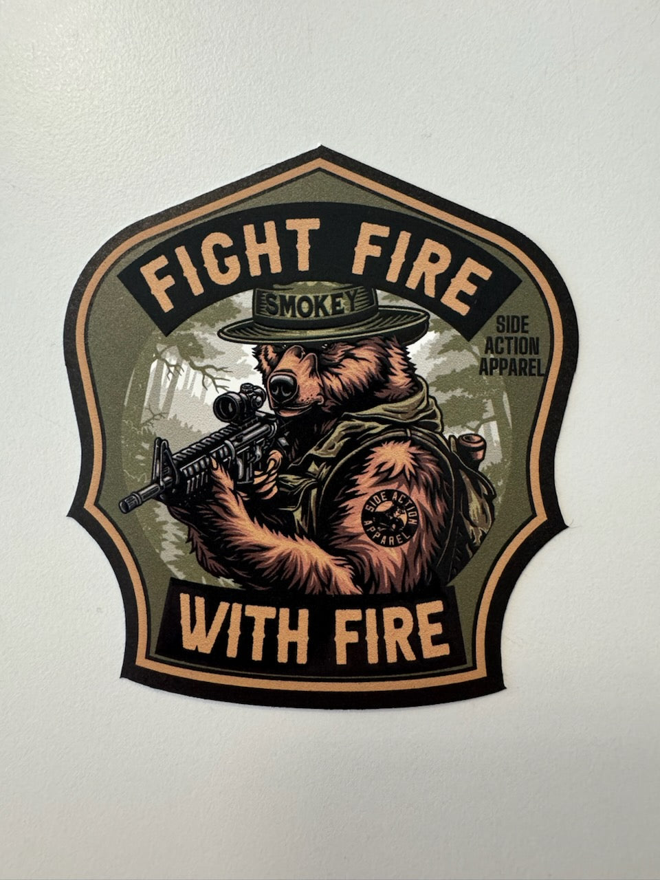 Sticker - Fight Fire With Fire