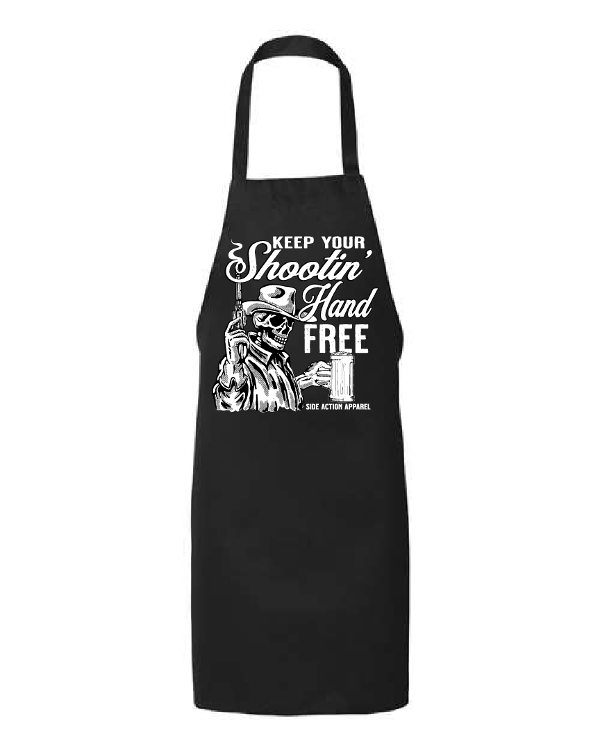 Keep Your Shootin' Hand Free BBQ Apron